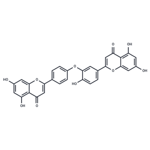 化合物 Ochnaflavone,Ochnaflavone