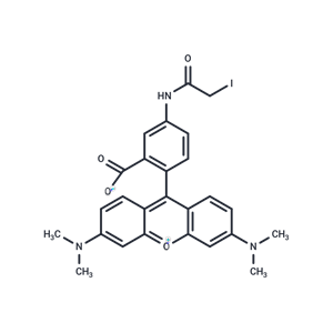 化合物 Tetramethylrhodamine-5-iodoacetamide,Tetramethylrhodamine-5-iodoacetamide