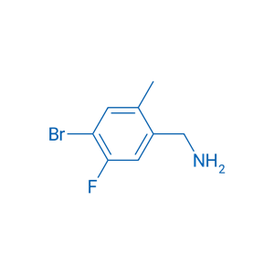 4-bromo-5-fluoro-2-methylbenzylamine,(4-Bromo-5-fluoro-2-methylphenyl)methanamine