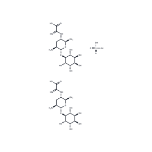 化合物 Kasugamycin sulfate|T2762L2|TargetMol