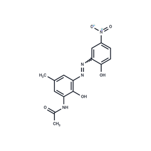 化合物 Acetamide, N-(2-hydroxy-3-(2-(2-hydroxy-5-nitrophenyl)diazenyl)-5-methylphenyl)-|T29558|TargetMol