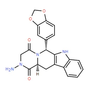 (6R,12aS)-2-氨基-6-(苯并[d][1,3]二氧戊環(huán)-5-基)-2,3,6,7,12,12a-六氫吡嗪并[1',2':1,6]吡啶并[3,4-b]吲哚-1,4-二酮