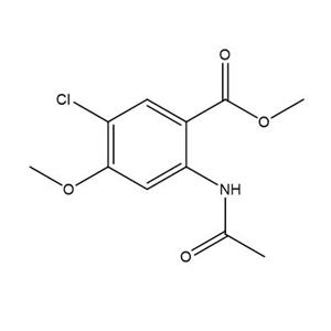2-乙酰氨基-5-氯-4.甲氧基苯甲酸甲酯(INT3-P)