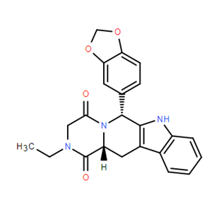 (6R,12aR)-6-(苯并[d][1,3]二氧戊環(huán)-5-基)-2-乙基-2,3,6,7,12,12a-六氫吡嗪并[1',2':1,6]吡啶并[3,4-b]吲哚-1,4-二酮
