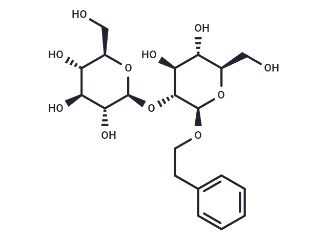 化合物 Phenethyl sophoroside,Phenethyl sophoroside