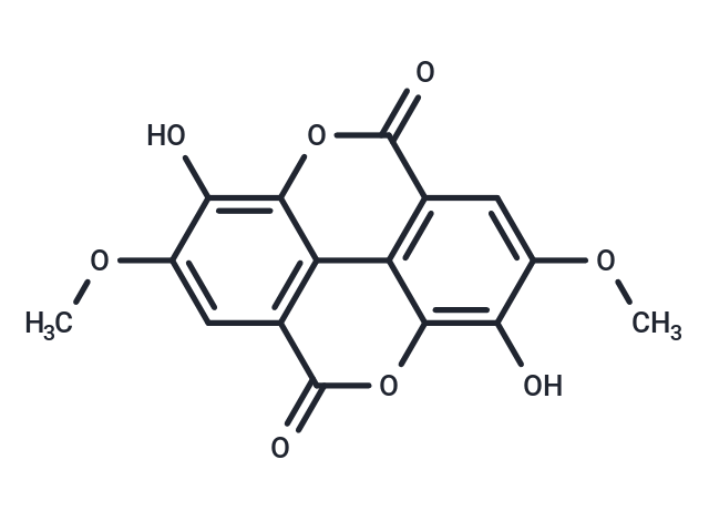 化合物 4,4'-Di-O-methylellagic acid,4,4'-Di-O-methylellagic acid