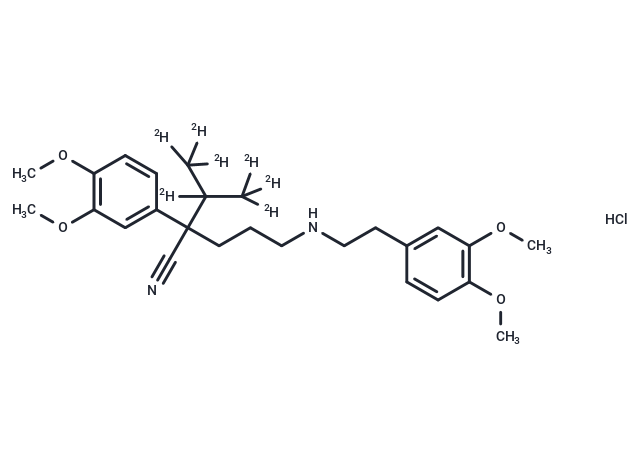 去甲維拉帕-d7 鹽酸鹽,Norverapamil-d7 HCl