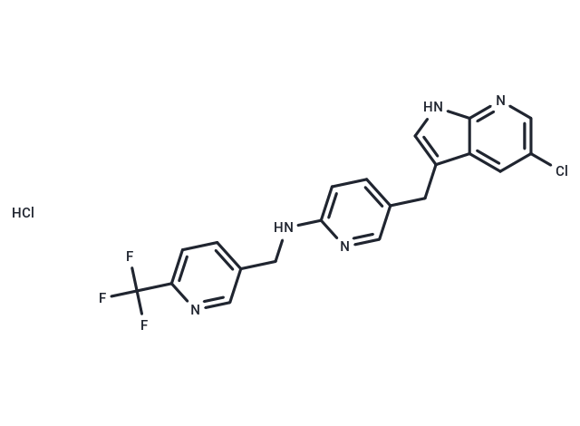 化合物 Pexidartinib hydrochloride,Pexidartinib hydrochloride
