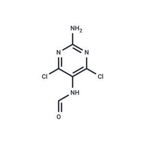 化合物 N-(2-Amino-4,6-dichloropyrimidine-5-yl)formamide,N-(2-Amino-4,6-dichloropyrimidine-5-yl)formamide