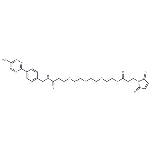 化合物 Me-Tet-PEG3-Maleimide,Me-Tet-PEG3-Maleimide