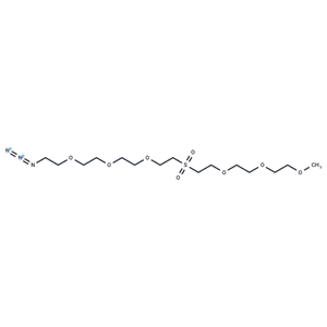 化合物 m-PEG3-Sulfone-PEG3-azide,m-PEG3-Sulfone-PEG3-azide