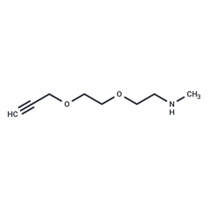 化合物 Propargyl-PEG2-methylamine|T24667|TargetMol