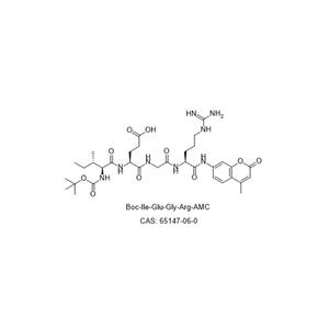 Boc-Ile-Glu-Gly-Arg-AMC; IEGR-AMC