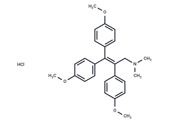化合物 Aminooxytriphene hydrochloride,Aminooxytriphene hydrochloride
