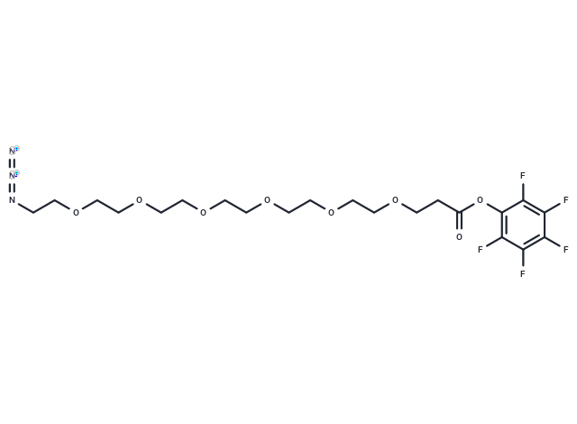 化合物 Azido-PEG6-PFP ester,Azido-PEG6-PFP ester