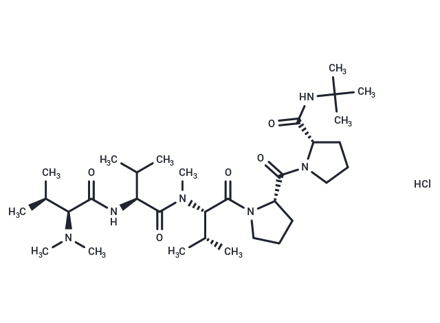 化合物 Tasidotin hydrochloride,Tasidotin hydrochloride