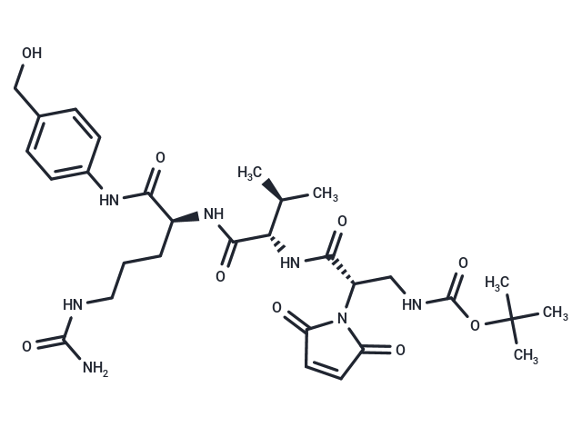 化合物 mDPR(Boc)-Val-Cit-PAB,mDPR(Boc)-Val-Cit-PAB