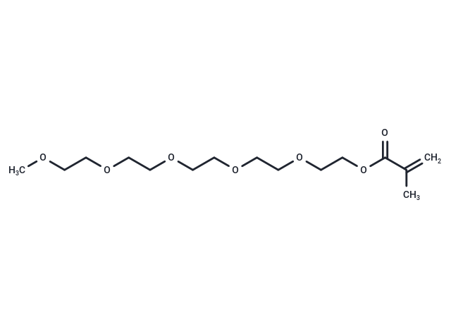 化合物 m-PEG5-2-methylacrylate,m-PEG5-2-methylacrylate