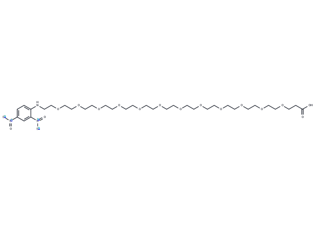 化合物 DNP-PEG12-acid,DNP-PEG12-acid