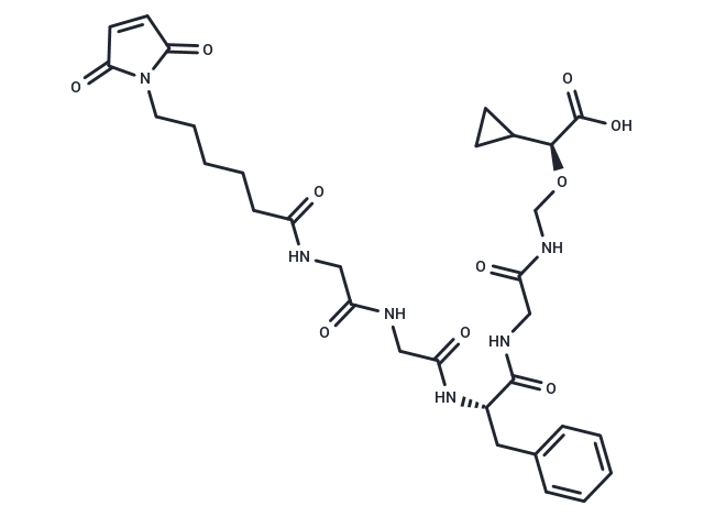 化合物 MC-GGFG-NH-CH2-O-CH2-(s-cyclopropane)-COOH,MC-GGFG-NH-CH2-O-CH2-(s-cyclopropane)-COOH