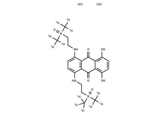 化合物 Banoxantrone-d12 dihydrochloride,Banoxantrone-d12 dihydrochloride