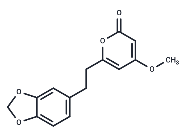 化合物 7,8-Dihydro-5,6-dehydromethysticin,7,8-Dihydro-5,6-dehydromethysticin