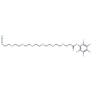 化合物 Azido-PEG6-PFP ester|T14471|TargetMol