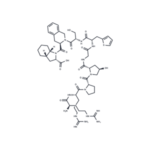 化合物 Hoe 140, desarg(10)-|T24147|TargetMol