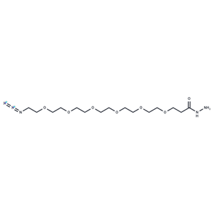 化合物 N3-PEG6-Propanehydrazide,N3-PEG6-Propanehydrazide