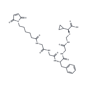 化合物 MC-GGFG-NH-CH2-O-CH2-(s-cyclopropane)-COOH,MC-GGFG-NH-CH2-O-CH2-(s-cyclopropane)-COOH