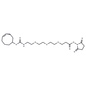 化合物 TCO-PEG3-NHS ester,TCO-PEG3-NHS ester