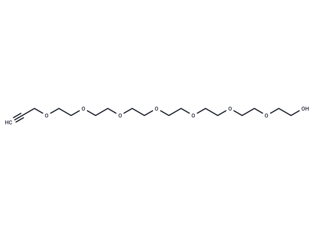 化合物 Propargyl-PEG7-alcohol,Propargyl-PEG7-alcohol