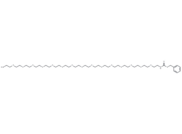 化合物 Cbz-N-PEG15-amine,Cbz-N-PEG15-amine