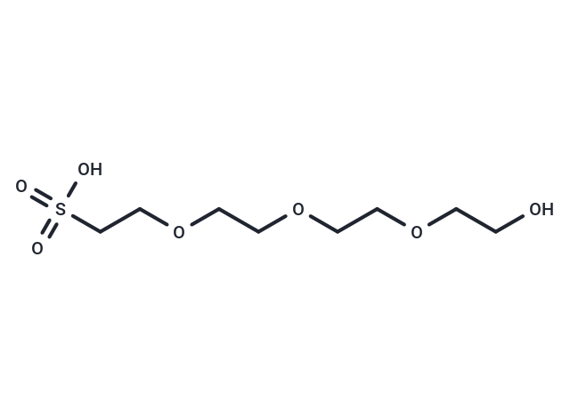 化合物 PEG4-sulfonic acid,PEG4-sulfonic acid