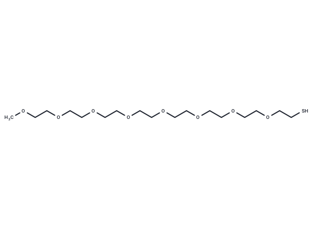 化合物 m-PEG8-thiol,m-PEG8-thiol