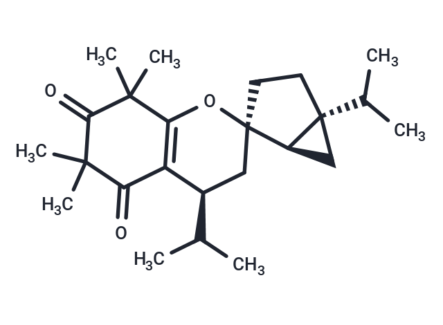化合物 Myrtucommulone L,Myrtucommulone L