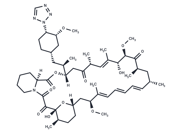 化合物 42-(2-Tetrazolyl)rapamycin,42-(2-Tetrazolyl)rapamycin