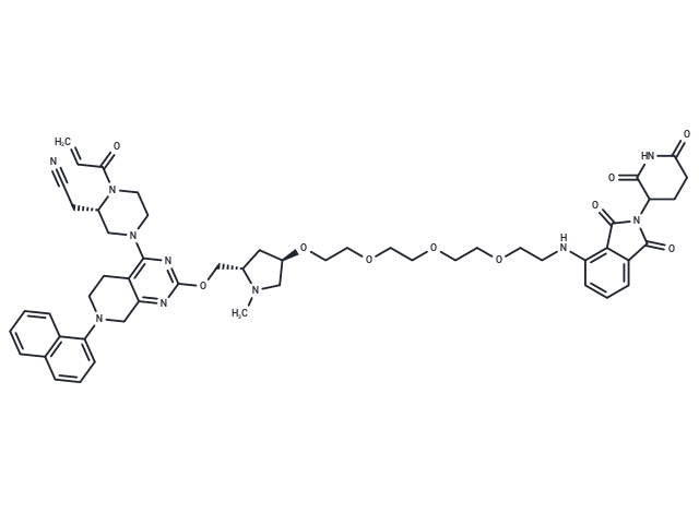 化合物 PROTAC K-Ras Degrader-1,PROTAC K-Ras Degrader-1