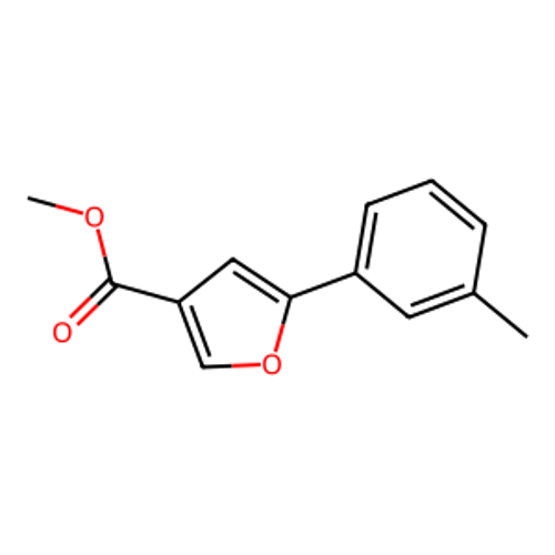 5-(间甲苯基)呋喃-3-羧酸甲酯,methyl 5-(m-tolyl)furan-3-carboxylate