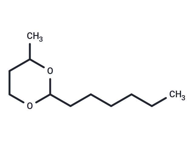化合物 1,3-Dioxane, 2-hexyl-4-methyl-,1,3-Dioxane, 2-hexyl-4-methyl-