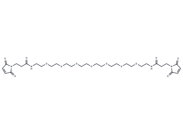 化合物 Bis-Mal-PEG7,Bis-Mal-PEG7