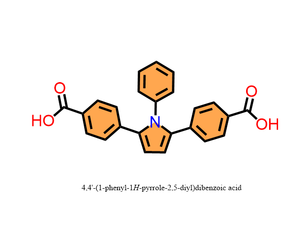 ??4,4'-(1-苯基-1H-吡咯-2,5-二基)二苯甲酸?,4,4'-(1-phenyl-1H-pyrrole-2,5-diyl)dibenzoic acid