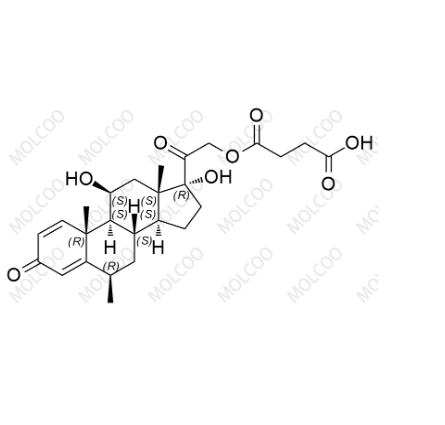 甲潑尼龍琥珀酸氫EP雜質(zhì)F,Methylprednisolone Hydrogen Succinate EP Impurity F