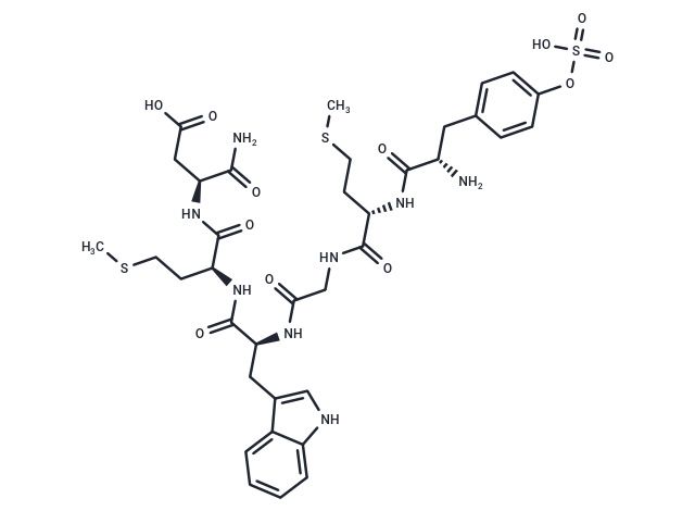 化合物 Cholecystokinin (27-32)-amide,Cholecystokinin (27-32)-amide