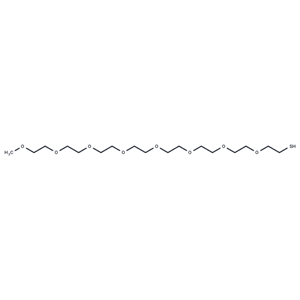 化合物 m-PEG8-thiol,m-PEG8-thiol