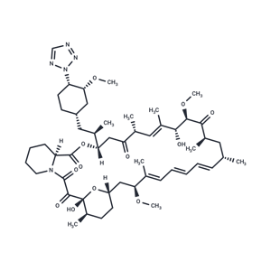 化合物 42-(2-Tetrazolyl)rapamycin|T10158|TargetMol