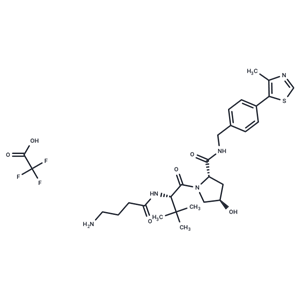 化合物 (S,R,S)-AHPC-C3-NH2 TFA|T18663|TargetMol