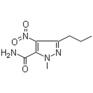 1-甲基-4-硝基-3-丙基-(1H)-吡唑-5-甲酰胺