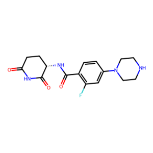 N-[(3S)-2,6-二氧代哌啶-3-基]-2-氟-4-(哌嗪-1-基)苯甲酰胺,N-[(3S)-2,6-dioxopiperidin-3-yl]-2-fluoro-4-(piperazin-1-yl)benzamide