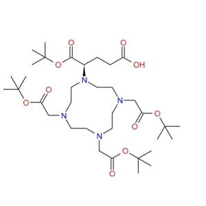 (R)-tert-Bu4-DOTAGA,1,4,7,10-Tetraazacyclododecane-1,4,7,10-tetraacetic acid, α-(2-carboxyethyl)-, 1,4,7,10-tetrakis(1,1-dimethylethyl) ester, (αR)-